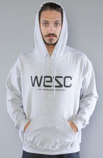 WeSC The WeSC Hoody in Grey Melange Concrete