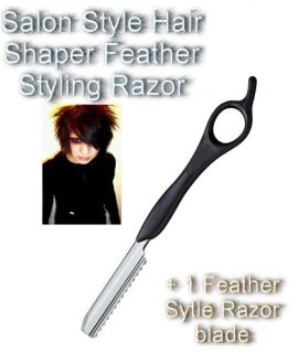 Salon Style Hair Shaper Feather Styling Razor 1 Blade