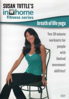Susan Tuttle in Home Fitness Breath of Life Yoga DVD New SEALED