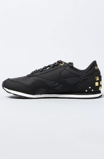  keys x reebok nylon slim studded sneaker in black sale $ 36 95