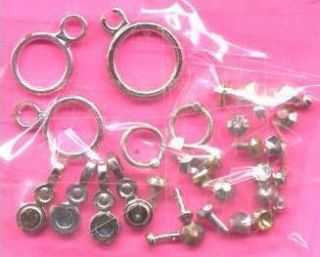 Original Barbie Jewelry Silver Ring Earrings For Replacements