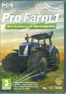 Pro Farm 1 Farming Simulator 2011 Add on Expansion Pack PC Game New