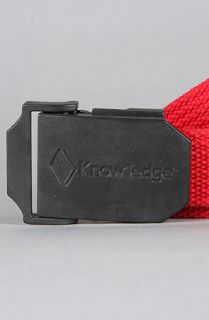 Know1edge The G1 Belt in Red Concrete Culture