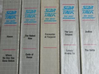 Episodes Star Trek The Next Generation Collectors Edition 5 Tapes