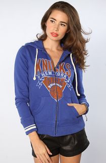 Mitchell & Ness hoody vintage zip up blue – karmaloop  Karmaloop