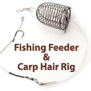 Fishing Feeder Fishing Carp Hair Rig fishing tackle Fishing hook