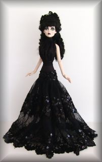 OOAK Fashions for Evangeline Ghastly French Lace by Dao