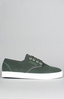 Emerica The Laced Sneaker in Dark Green