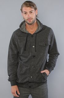 Ezekiel The Freeman Hoodie in Black Concrete