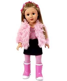  Favorite Friends   Pink Glamour 18 Play Doll 2012 ALEXANDER DOLL MINT