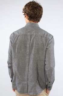 Crate The Benchmark Buttondown Shirt in Black Chambray