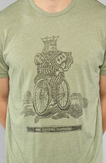 Ezekiel The Fixie Jack Tee in Heathered Moss