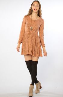  selek kohala bamboo mini dress in rustic brown multi sale $ 49 95 $ 99