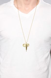 Monserat De Lucca Jewelry The Syringe Necklace in Brass  Karmaloop