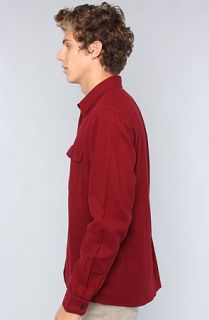 Brixton The Donez Buttondown in Burgundy