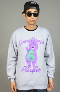 New Jack City Everythings Purple Crewneck