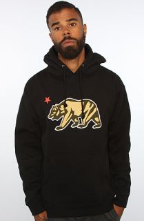 Dissizit The Cali Bear Pullover Hoody in Black