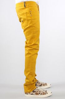 KR3W The K Skinny Jeans in Yellow Concrete