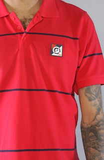 LRG The Yachtsman Polo in Red Concrete