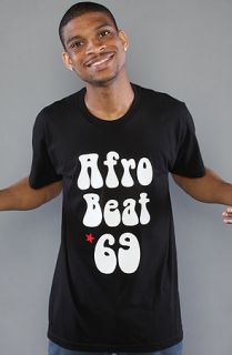 Delicious Vinyl Afro Beat 69 logo tshirt