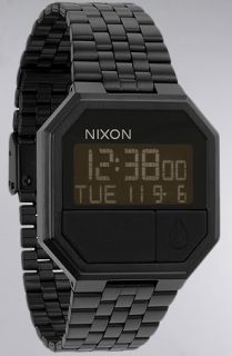 Nixon The ReRun Watch in All Black Concrete