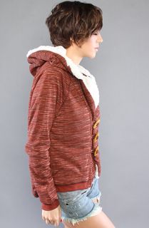 Hurley The So Cozy Fleece Jacket in Saffron