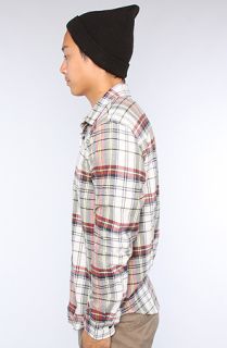 LRG The Endless Ivy Buttondown Shirt in Maroon