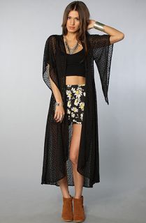 For Love & Lemons The Kahlo Kimono Concrete