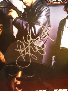 Public Enemy Signed Autograph LP Flavor Flav Chuck D