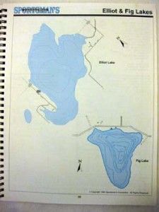 duluth area fishing map guide sportsman s minnesota