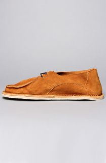 Oliberte The Nimbol Shoe in Rust Suede