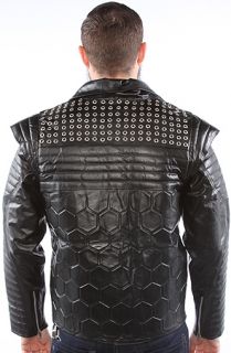 iridium iridium Captain Biker Jacket Concrete