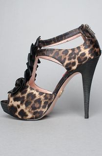 Betsey Johnson The Iconnn Shoe in Leopard Satin