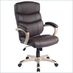 TECHNI MOBILI 919H Executive Office Chair in Chocolate [250700]