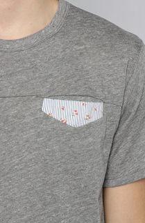Mister The Pocket Tee in Floral Concrete