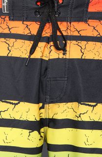 LRG Core Collection The Right By The Beach Boardshorts in Black