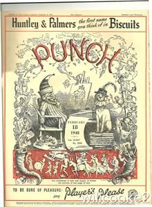 February 18th 1948 Original Punch Magazine or The London Charvari