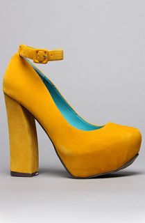 Sole Boutique The Bergen Shoe in Yellow