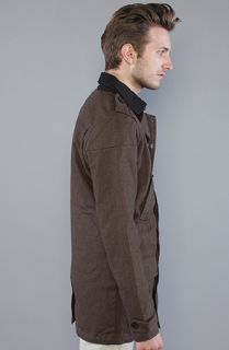 COMUNE The Edwin Jacket in Coffee Concrete