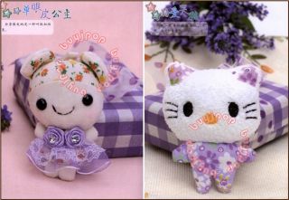 Super Cute Animal Doll Felt Wool Fabric Craft Pattern Book Chinese