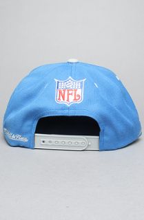 Mitchell & Ness The Diamond Snapback Hat in Blue Gray