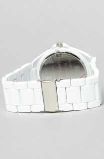 La Mer The Ombre Watch in All White Concrete