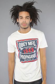 Obey The Prop Level Antique Tee in Scour
