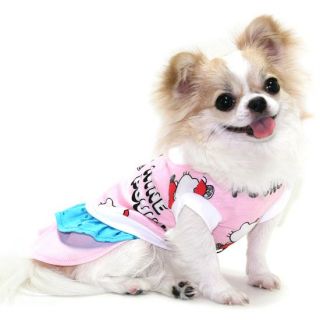 Dress Cutie Girl Dog Clothes Pet Apparel Puppy Zzang