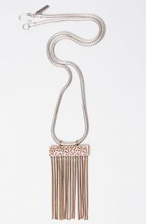 MINKPINK The Snake Charmer Necklace Concrete