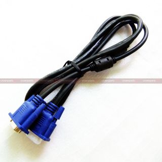  PC HDTV Extension Cable Male to Female Extension Cable Black