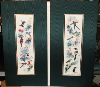 Pair of PM Fitzpatrick Limited Signed Bird Lithographs