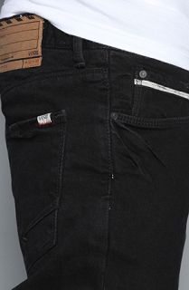 Vans The V76 Skinny Fit Jean in Overdye Black