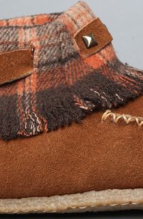 Zigi Shoes The Bernie Moccasin in Chestnut