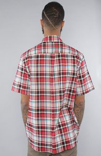 Fourstar Clothing The Dye Buttondown Shirt in Red